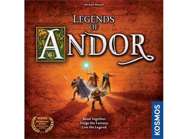Legends of Andor Brettspill Second Edition